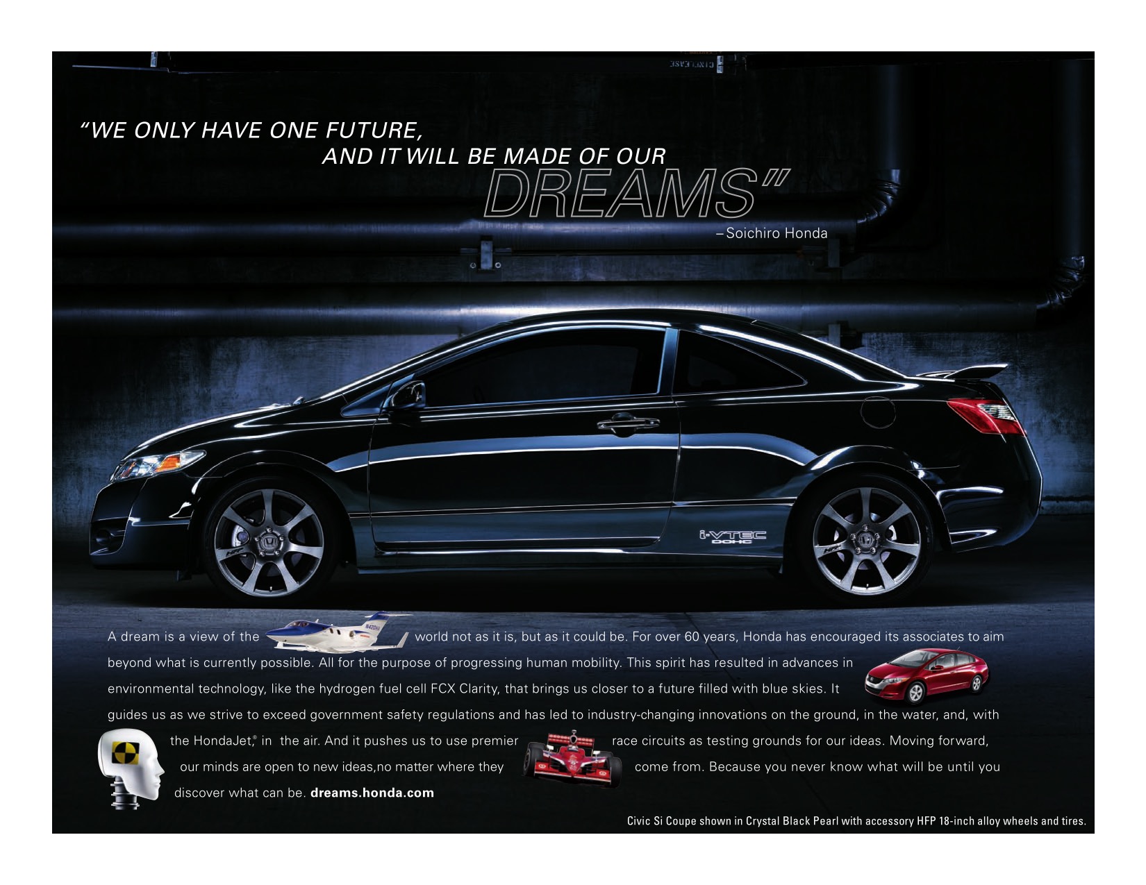 2010 Honda Civic Brochure Page 1